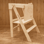 מגדל למידה מתקפל לתאומים