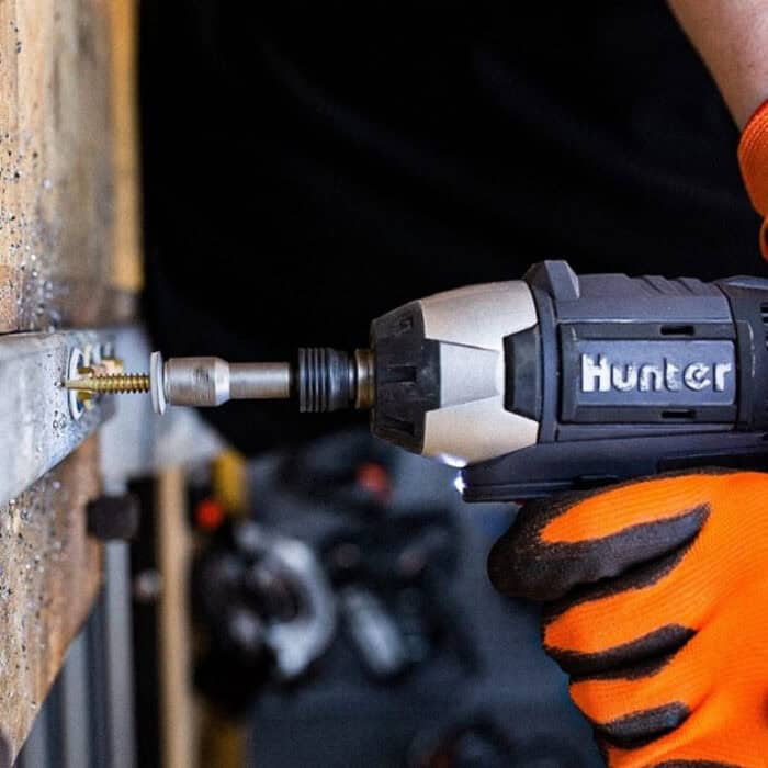 ⁦מברגת אימפקט BrushLess 18V נטענת | סוללות 2.5Ah x 2 | מטען | Hunter⁩ – תמונה ⁦7⁩