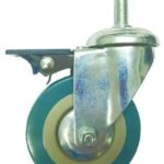 גלגל 1.5 אינץ' עם הברגה + מעצור