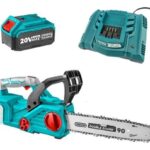 מסור שרשרת נטען 12" + סוללה + מטען