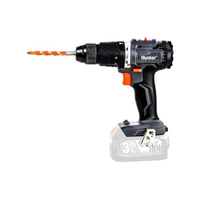 ⁦מברגה קודחת/רוטטת 18V BrushLess (גוף בלבד) של Hunter⁩ – תמונה ⁦3⁩