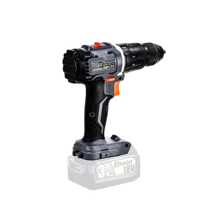 ⁦מברגה קודחת/רוטטת 18V BrushLess (גוף בלבד) של Hunter⁩ – תמונה ⁦2⁩