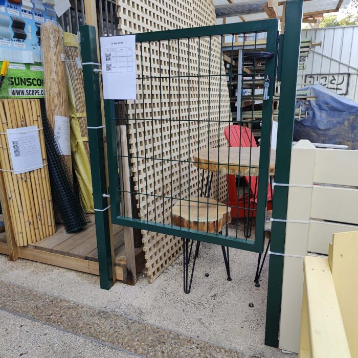⁦שער בלגי 1X1 צבע ירוק⁩ – תמונה ⁦2⁩