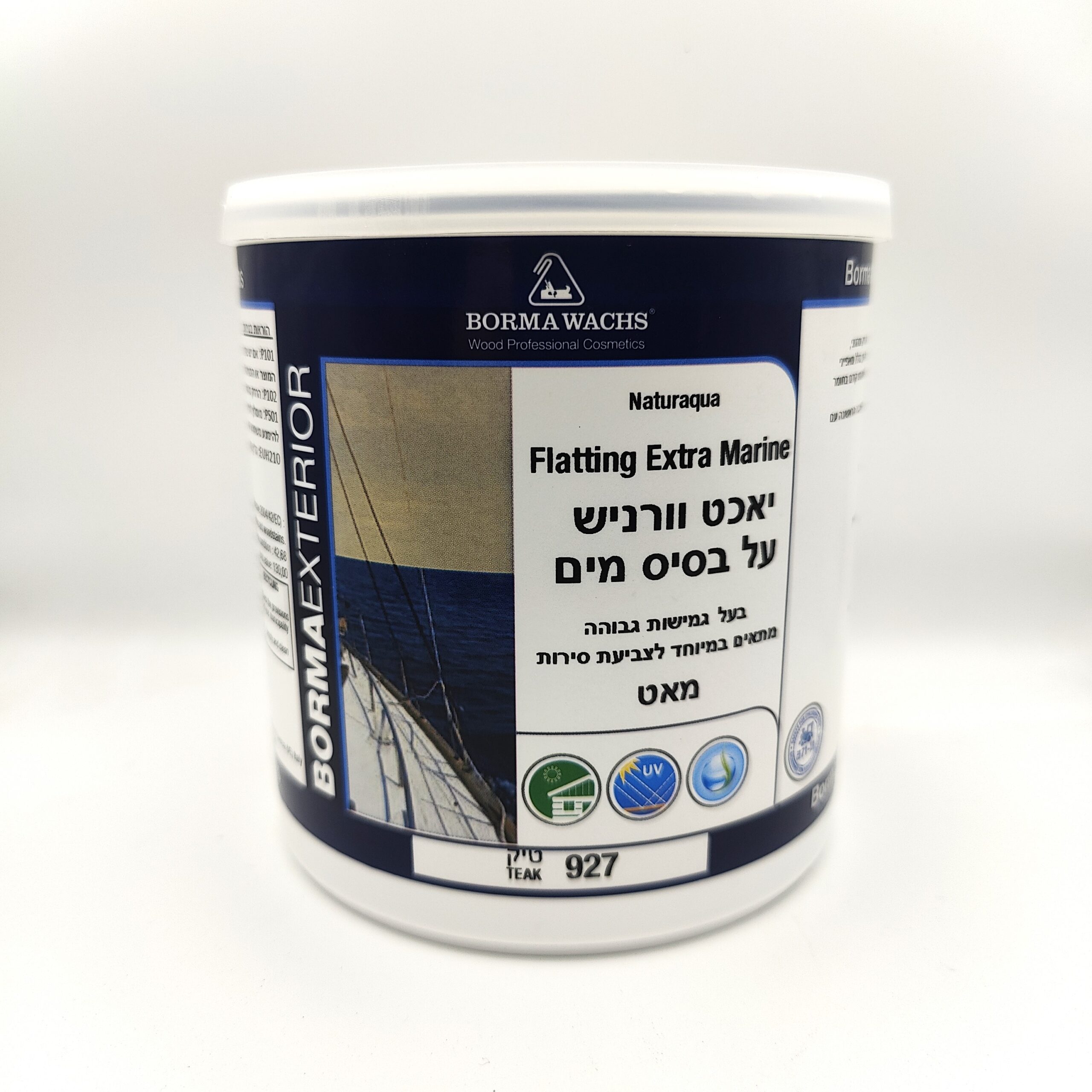 IMG20261007082046 לכה מגוונת יאכט ורניש טיק מט (בסיס מים) – תמונה 1